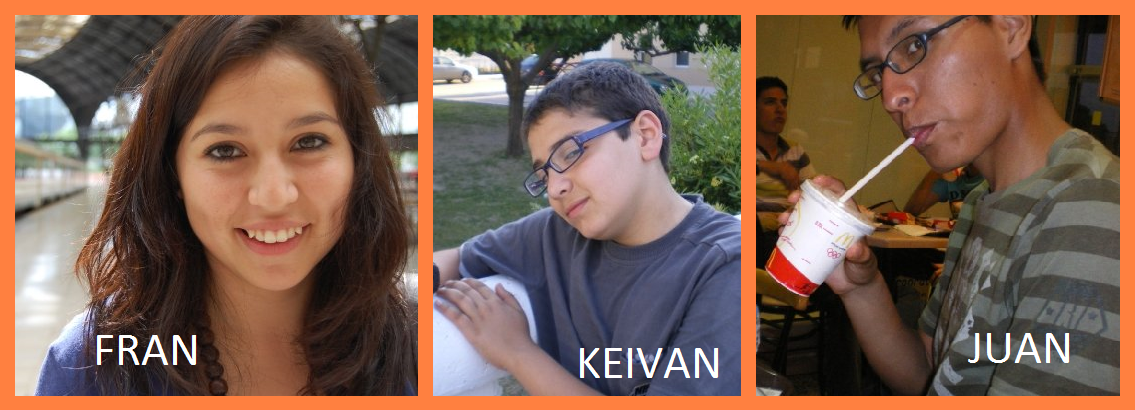 Fran, Keivan i Juan !